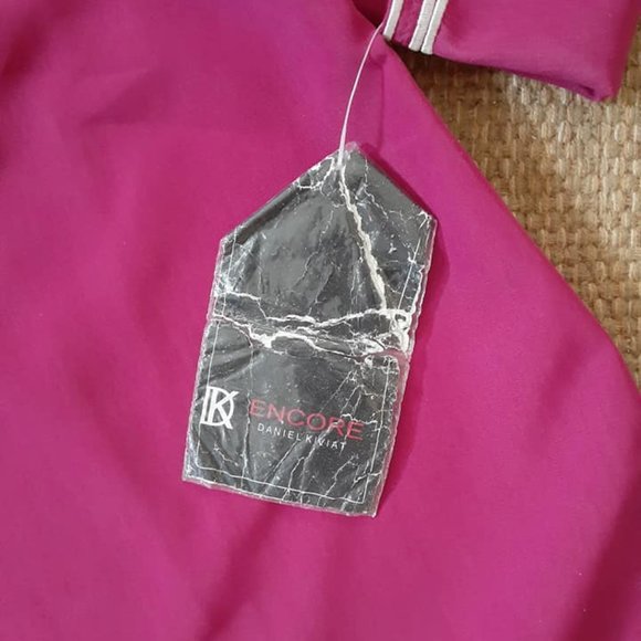 NWT Top Encore by Daniel Kiviat Pink Coverup Tunic Size 1X - Picture 5 of 7